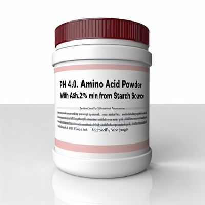 pH 4.0-6.0 아미노산 분말과 석황 0.2% 분자